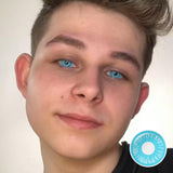 Ice Blue Shiva Contact Lenses