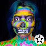 White Pentagram Contacts