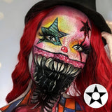 White Pentagram Contacts