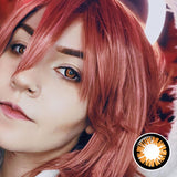 Glamor Orange Contact Lenses