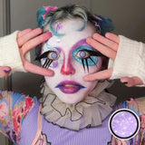Cosplay Violet Galaxy Contacts