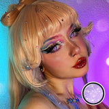 Cosplay Violet Galaxy Contacts