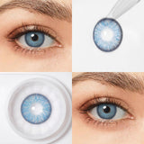 Light Blue Avatar Contact Lenses