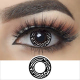 Crazy Cyborg Halloween Contacts