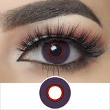Purple Circle Halloween Contacts