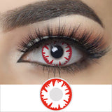 White Demon Halloween Contacts