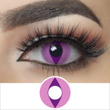 Violet Cat Eye Halloween Contacts