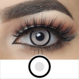 White Manson Halloween Contacts