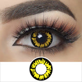Yellow New Moon Halloween Contacts for Twilight