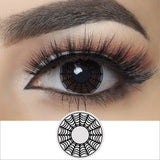 White Web Halloween Contacts