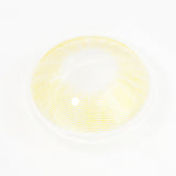 hidrocor amber yellow colored contacts with real shot