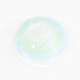 hidrocor topaz blue colored contacts with real shot