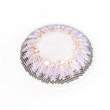3 tone amethyst colored contacts with real shot