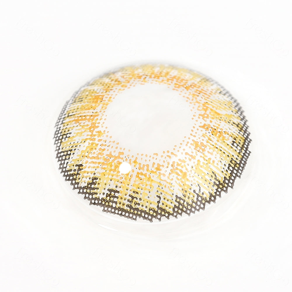 3 Tone Pure Hazel Color Contact Lenses From ttdeye – FreshGo