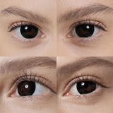 Deep Ball Black Colored Contacts