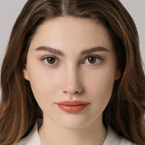 modelwearingpro hazel colored contacts