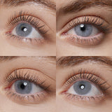 rio parati gray colored contacts wearing effect drawing from different angle
