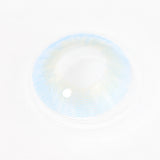 fancy aquamarine blue colored contacts with real shot