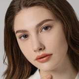 modelwearingspanish real sky colored contacts