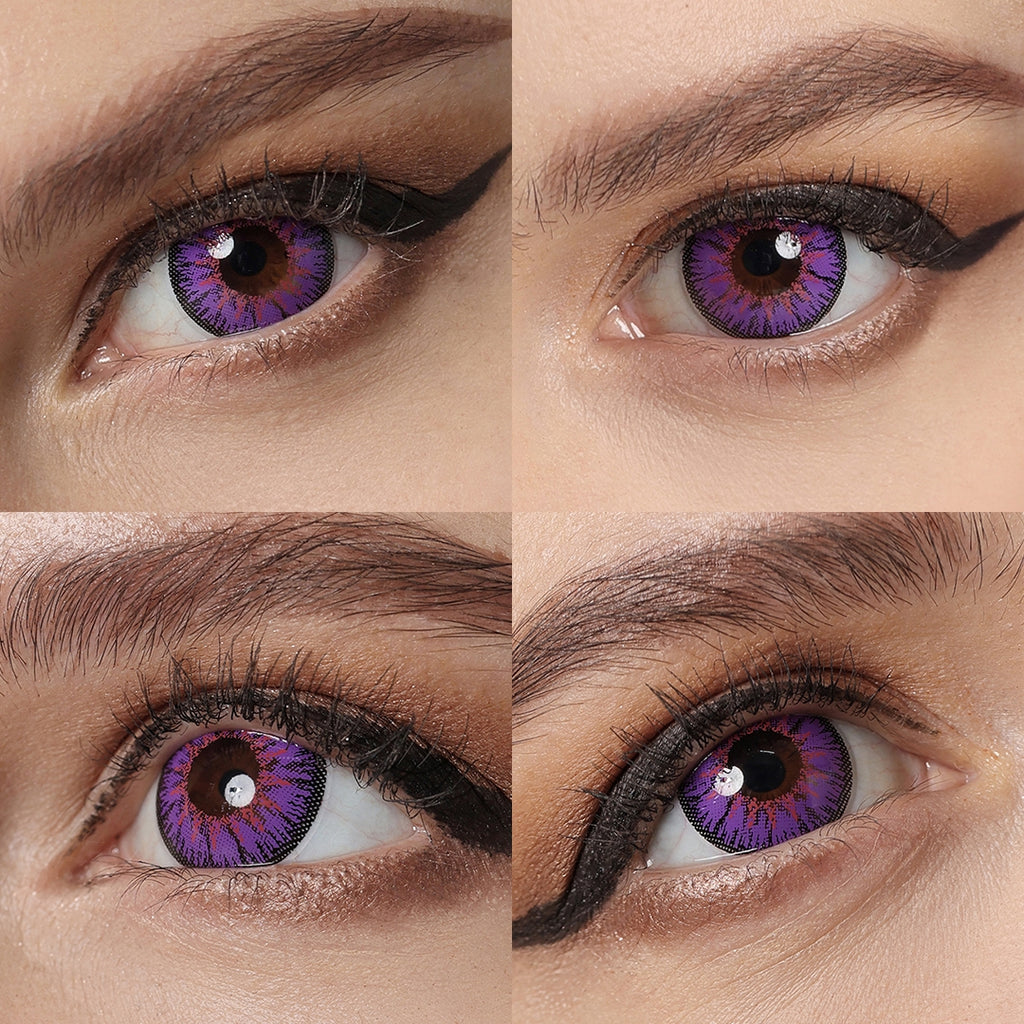 purple eyes contacts