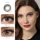Nonno Galaxy Gray Colored Contacts