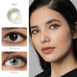 Yukon Blue Colored Contacts