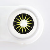 sunburst halloween contacts with real shot