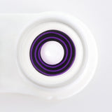 violet spiral halloween contacts with real shot
