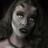 White Cat Eye Halloween Contacts