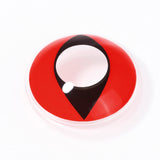 Red Cat Eye Halloween Contacts