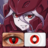 Red Cat Eye Halloween Contacts