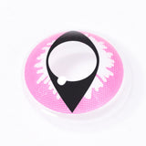 Pink Dragon Eye Halloween Contacts