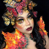 Yellow Manson Halloween Contacts