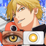 Yellow Manson Halloween Contacts