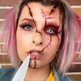 Gray Vampire Halloween Contacts for Twilight