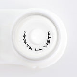 White Hasta La Vista Terminator Halloween Contacts