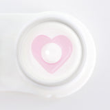 Pink Heart Halloween Contacts