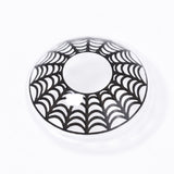 White Web Halloween Contacts