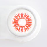 Red Web Halloween Contacts