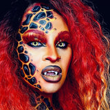 Fire Werewolf Halloween Contacts