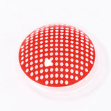 Red Mesh Halloween Contacts