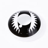 Black Dragon Eye Halloween Contacts