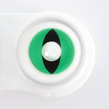 Green Cat Eye Halloween Contacts