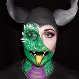 Green Cat Eye Halloween Contacts
