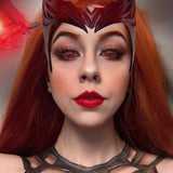 Red Manson Halloween Contacts