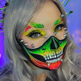 Black Spiral Halloween Contacts