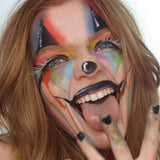 Black Spiral Halloween Contacts