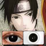 Blind Black Halloween Contacts