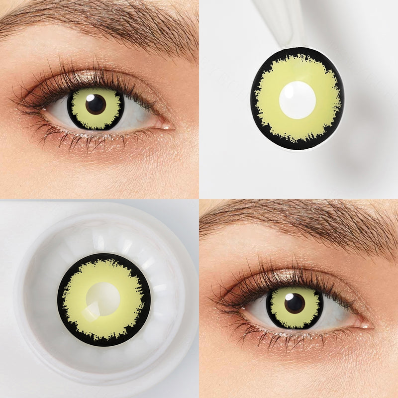 Light Yellow Werewolf Contacts