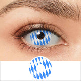 Oktoberfest Flag Contact Lenses